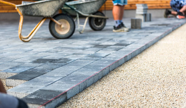 Permeable Paver Driveway in Troutman, NC
